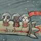 Illustration for article titled Vintage Memorabilia Celebrates The Soviet Unions Cosmonaut Dogs